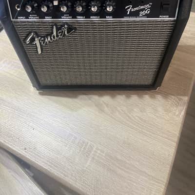 Fender Frontman 20G 2-Channel 20-Watt 1x8" Guitar Combo 2022 - Present - Black image 1