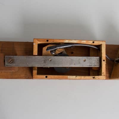 Vivi-Tone Hollow Body Electric Mandolin (1933), ser. #301, original black chipboard case. image 20