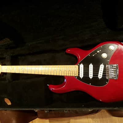Ernie Ball Musicman Silhouette 1990 Trans Red image 1