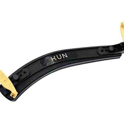 The Kun Original 5/4 Viola 15"+ Shoulder Rest, Comfort-Countoured Cushion, Height Width Adjustable, Black image 1