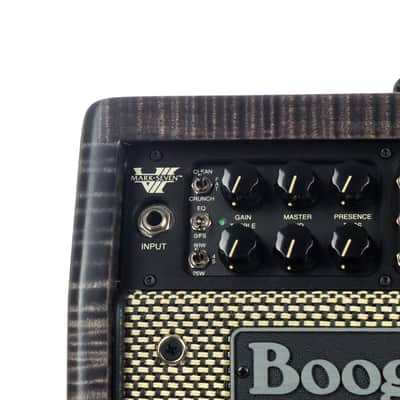 Mesa Boogie Mark 7 Head and 1x12 Open Back Cabinet Private Reserve Flame Maple - Charcoal Stain image 9