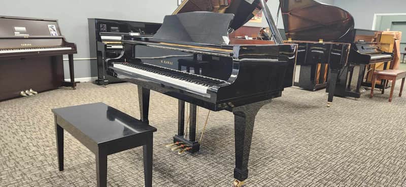 Kawai 5'5" RX-1 Polished Ebony Baby Grand Piano Mfg 2005 in Japan * Free 1st floor Delivery in NJ! image 1