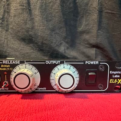 Empirical Labs EL8-X Distressor with British Mode 2010s - Black image 3