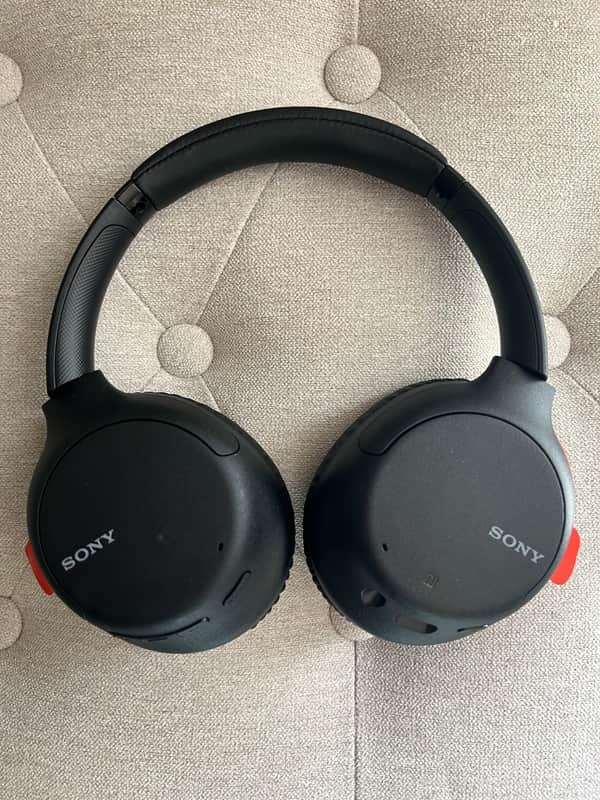 Sony WH-CH710N Wireless Noise-Cancelling Bluetooth Headphones - Gray WHCH710N Bild 1