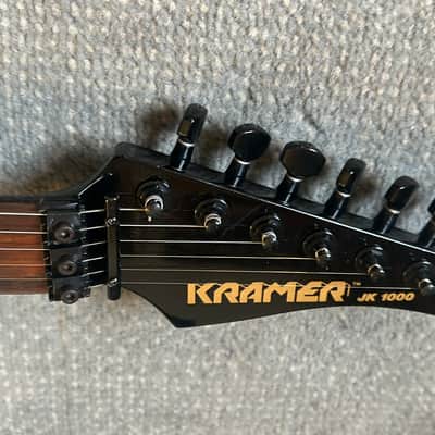 Kramer JK 1000 Vintage MIJ Beak Head 1980’s - Black image 6