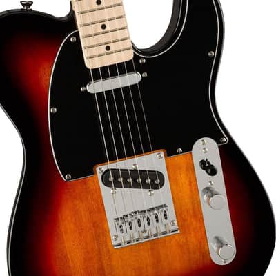 Squier Affinity Series Telecaster Electric Guitar, 3-Color Sunburst, Maple Fingerboard image 4