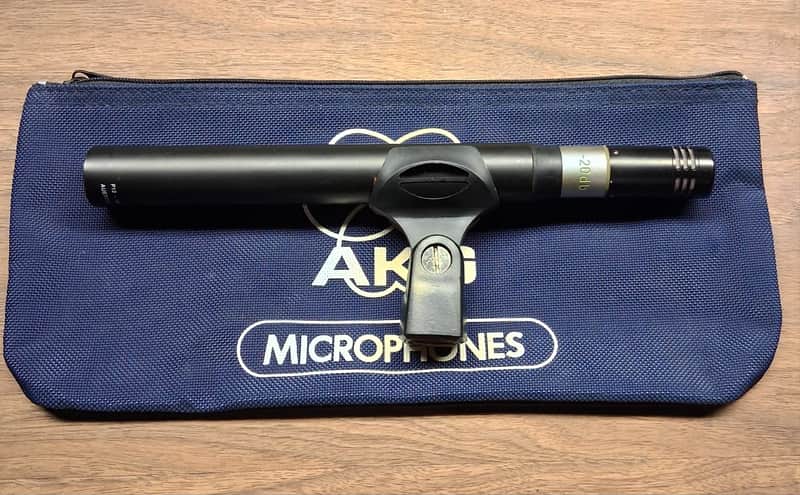 AKC C460B recording omnidirectional mic w/removeable 20dB pad image 1