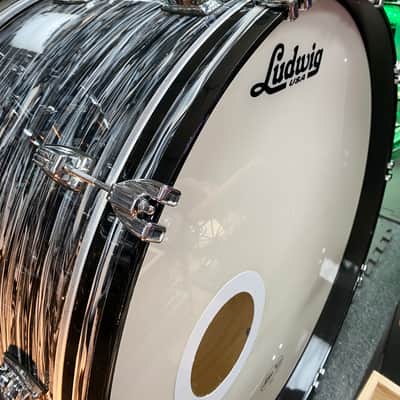 Ludwig Classic Maple - Vintage Black Oyster 26,13,14,16,18,14SD image 6