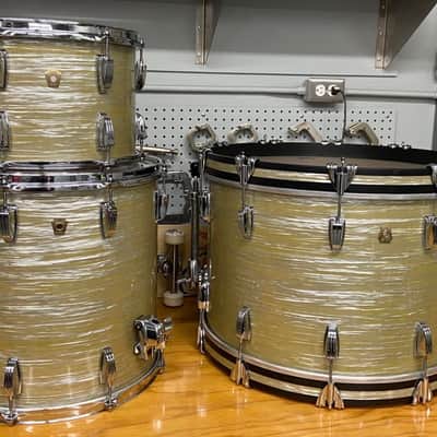 Ludwig Classic Maple 9x13 / 16x16 / 14x22" 2021 Olive Oyster image 5