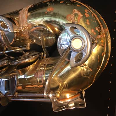Dixon Tenor Saxophone Gold - Gold Plating image 6