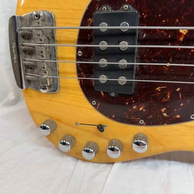 Ernie Ball Music Man Sterling 4H 4 H Piezo 4-string Bass 2009 - Natural Gloss image 4