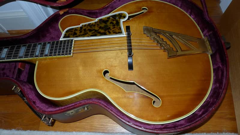 D'Angelico Excel 17" Cutaway 1953 - Blonde/Natural