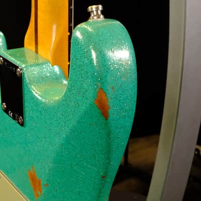 Fender Custom Shop Custom Deluxe Stratocaster - Seafoam Green Sparkle image 17