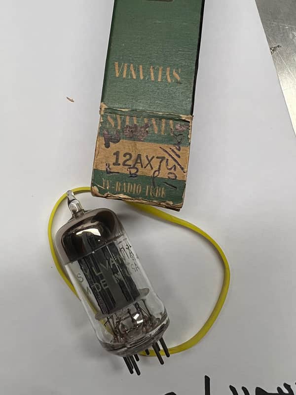 Immagine Sylvania 12AX7 1950-60 NOS - 1