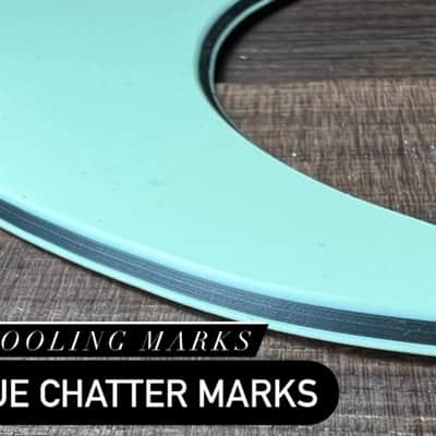 General Vintage Tone 1959 - 1962 Pickguard for Stratocaster Mint green Mint green image 7