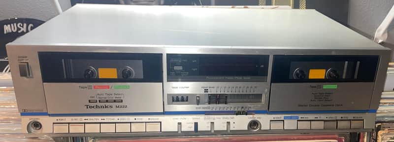 Technics RS-M222 Vintage Stereo Cassette Deck Player/Recorder