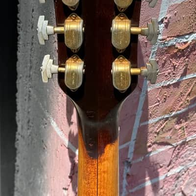 Gretsch 6122 Country Gent 1960 - very early production beautiful Flamey Maple & the coolest factory F-Hole Inserts. image 8