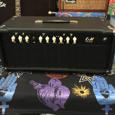 EXTREMELY RARE! Original K&M Analog Designs (PRE-TWO ROCK) Only 3 SUPERNATURAL TONE AMPLIFIERS in Existence with Carlos Santana Specifications 100 Watts
April of 2000
Black TELEX Exterior image 8