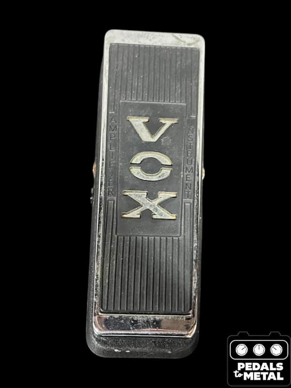 Vox V847A Wah with 9V Jack 2007 - Present - Black / Chrome - X17948 image 1