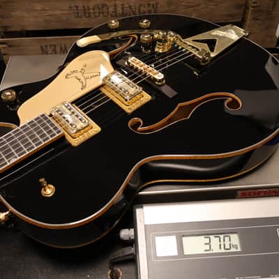 Gretsch Synchromatic Falcon Hollow Body Single-Cut with Bigsby Black image 7