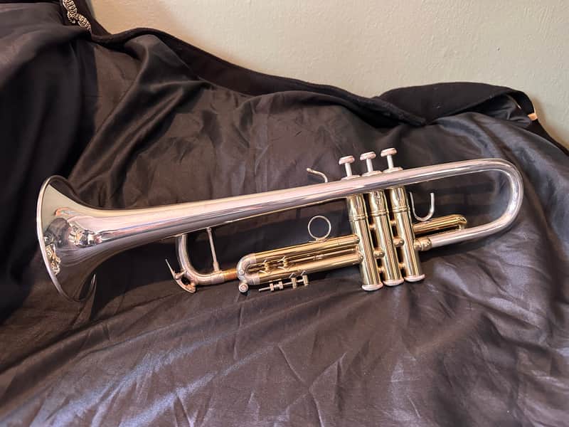 Bach Stradivarius 72 Sterling silver plus bell 43 reverse Leadpipe image 1