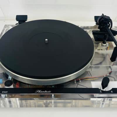 Thorens Phantasie – Rare Transparent Acrylic Turntable – TD 320 Platform, TP 16 Tonearm, Expert/Nagaoka JT322 "Quadra" Cartridge image 2