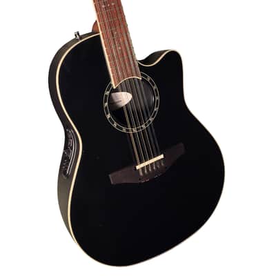 Ovation Standard Balladeer 12-String 2751AX 2013 - Gloss Black image 5