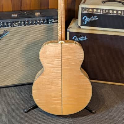 Gibson SJ-200 Standard Acoustic/Electric Guitar w/Case - Antique Natural (2017) image 2