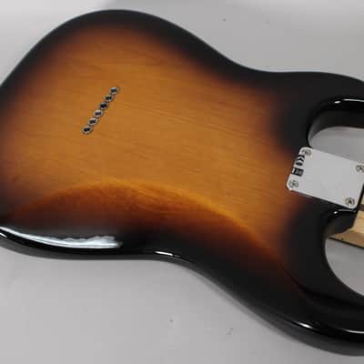 2012 Fender Pawn Shop Series '70s Stratocaster Deluxe 2-Color Sunburst w/HSC image 13