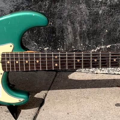 Fender Stratocaster 1963 / Sherwood green refin image 2