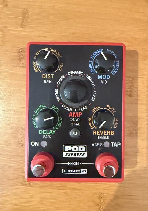Line 6 POD Express - Red / Black image 1