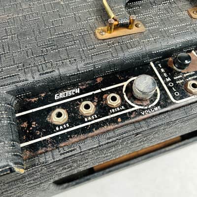 Gretsch 6161 Country Gentleman Combo Amplifier 1960 - Dark Gray image 7