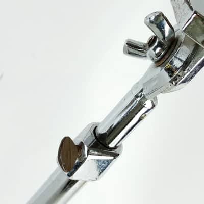 WFL Ludwig Atlas Flat Base #1363 Snare Drum Stand Chrome Vintage 50s Flush USA image 4