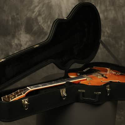 1973 Gretsch 7690 Super Chet Autumn Red Stain faded Orange image 21