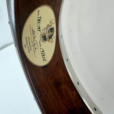 2005 Crafters of Tennessee Maple Classic 5-String Resonator Banjo, Curly Maple Flathead image 5