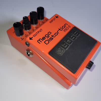 Boss MD-2 Mega Distortion (Silver Label) 2001 - Present - Red image 2