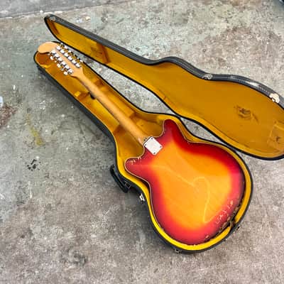 Fender Coronado XII 1967 - Sunburst original vintage USA electric 12 string image 9