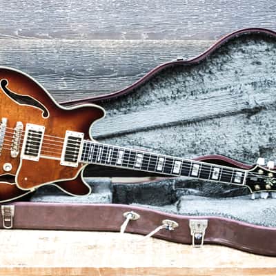 Ibanez AM200 Artstar Series Antique Violin Hollow Body Electric Guitar w/Case image 11