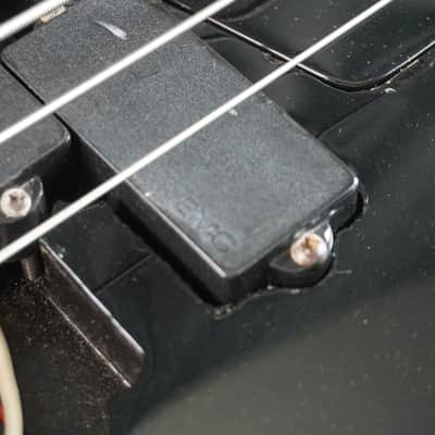 Fernandes Headless Bass MIJ Black w/ EMG PJ Pickups Vintage image 10