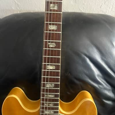 Gibson ES-340 1970 Natural with natural case!Pro Refret – 335-Style Tune-O-Matic Setup image 5