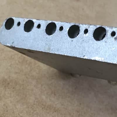Vintage Fender Lefty Tremolo Fender Strat Block Natural Heavy Relic 56mm 2 3/16” image 19