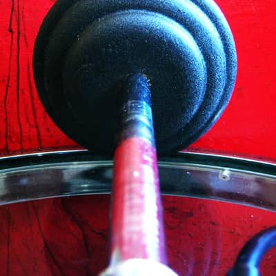 Vintage 1940's RCA MI-12017 dynamic microphone High Z w cable & Snyder DM-1 stand prop display image 11