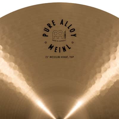 Meinl Pure Alloy Medium Hi-Hat PA15MH - HiHat image 7
