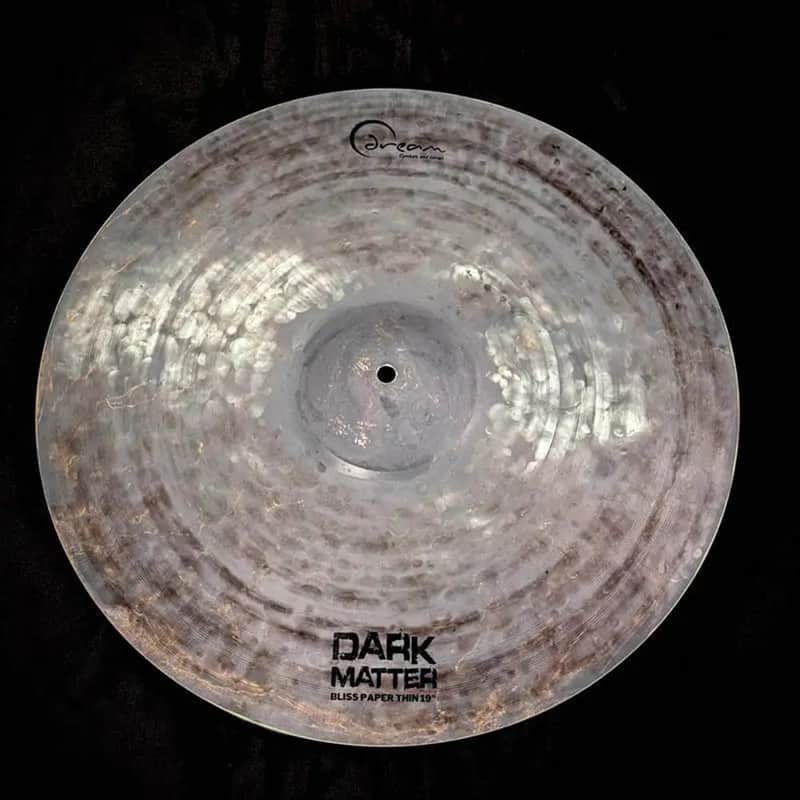 Dream Dark Matter Bliss Paper Thin Crash Cymbal 19" DEMO MODEL image 1
