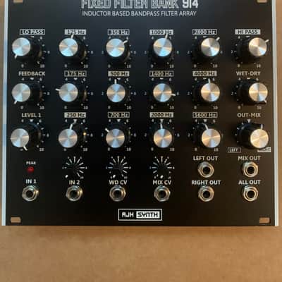 AJH Synth Fixed Filter Bank 914 - Black image 1