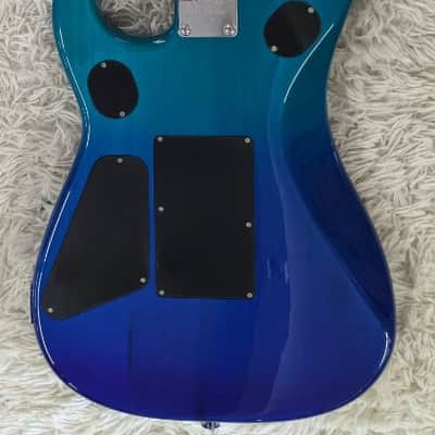 EVH 5150® Series Deluxe QM Series Electric Guitar , Baked Maple, Pacific Drift image 9