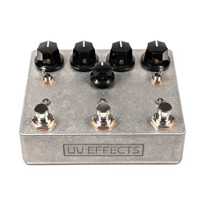 UV Effects PION Fuzz + Overdrive + Dirty Boost | NOS BC183 Silicon Fuzz, 1N34A Germanium Transparent OD, J201 JFET Boost | Three-Stage Gain Pedal image 4