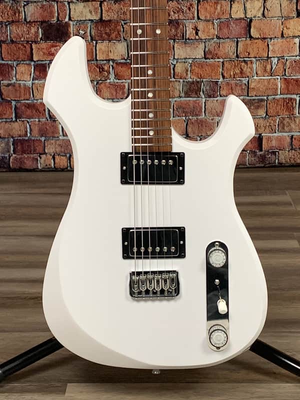 Moon Guitars Eclipse Blood Moon (U.S. Series) 2023 - Lunar White Pearl image 1
