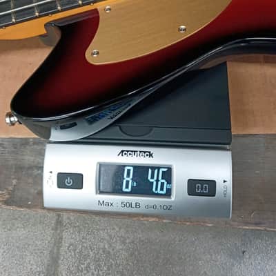 Fender American Ultra II Meteora Bass with Ebony Fretboard 2024 - Present - Ultraburst 8lbs 4oz image 9