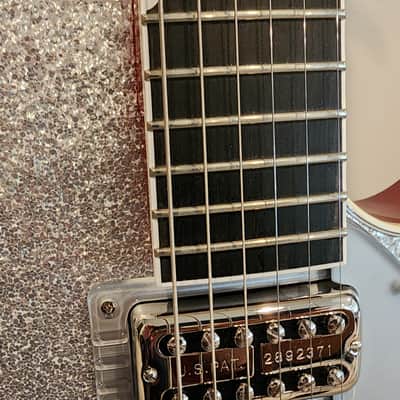 Gretsch G6129T Silver Sparkle Jet guitar image 16